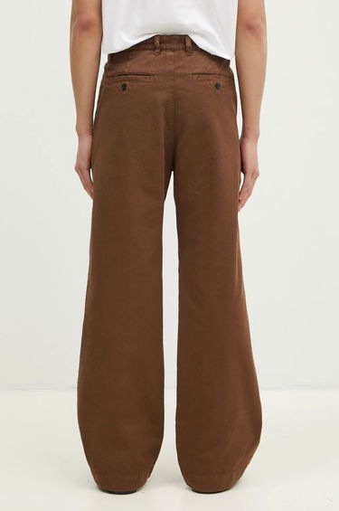 Nohavice WOOD WOOD Wood Wood Fraser Pleated Chinos Hnedá | 12435001.5181, 2