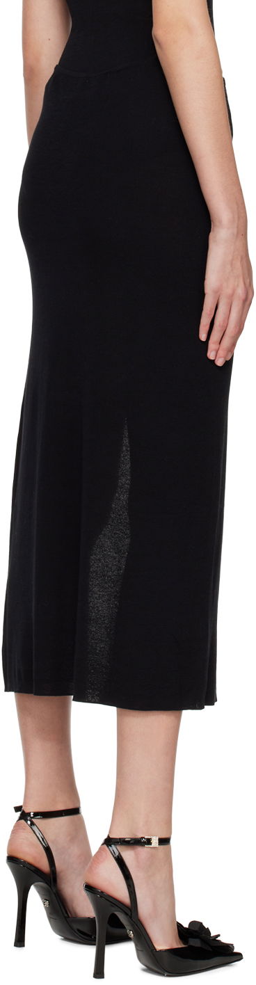 Sukňa BEC + BRIDGE BEC + BRIDGE Sorrento Midi Skirt with Side Slit Čierna | H22-30388, 2