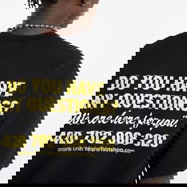 Tričko Pleasures FTSHP x Questions T-Shirt Čierna | P24W075 BLACK, 4