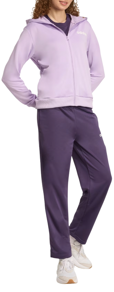 Súprava adidas Performance Sportswear Essentials Linear Full-Zip Hoodie and Pants Set Fialová | jx0527, 2