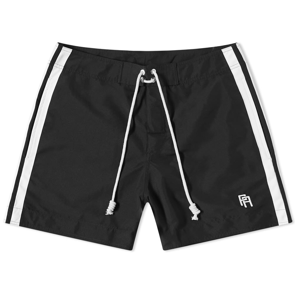Plavky Palm Angels Monogrammed Swim Short Čierna | PMFA009S22FAB0011001, 0