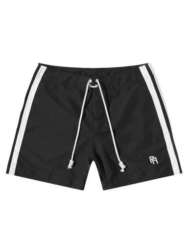 Plavky Palm Angels Monogrammed Swim Short Čierna | PMFA009S22FAB0011001