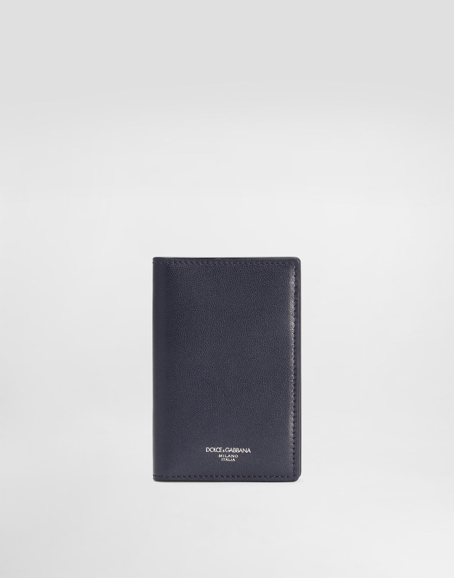 Peňaženka Dolce & Gabbana Dolce & Gabbana Eel Skin Card Holder Navy | BP3323AV95680658, 0