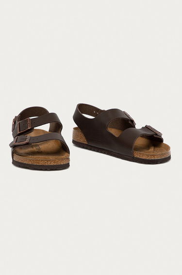 Tenisky a topánky Birkenstock Milano Dark Brown Smooth Leather Hnedá | 34101, 1