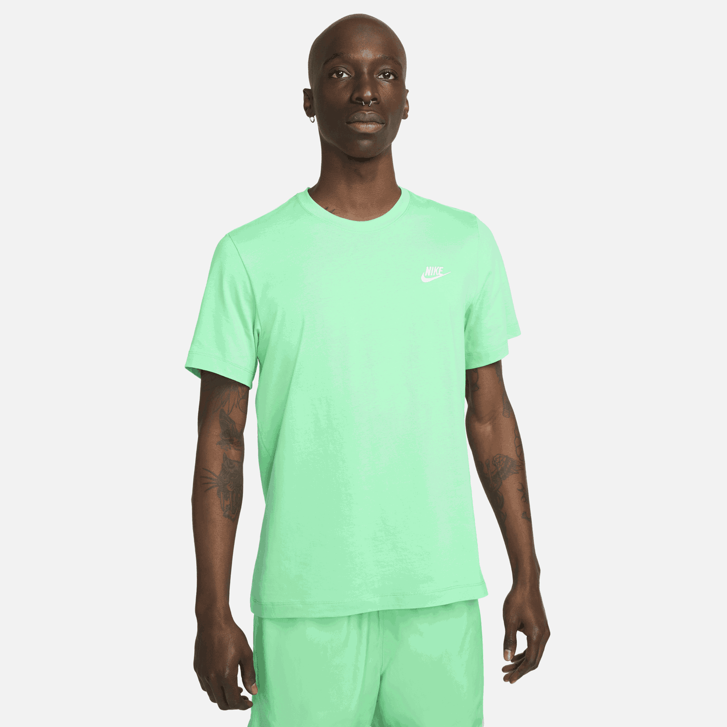 Tričko Nike Sportswear Club Zelené | AR4997-363, 0