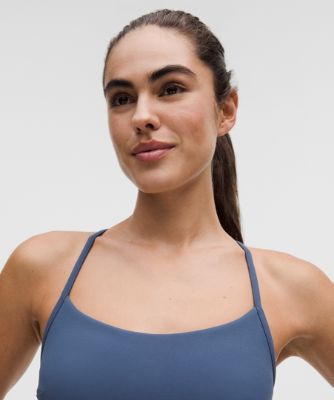 Podprsenka lululemon Evolve Flow Y Light-Support Bra C/D Cups, Size L Modrá | prod20005495, 8
