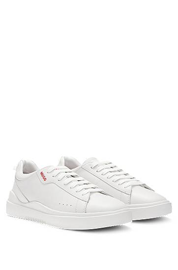Oblečenie BOSS HUGO Cupsole Leather Biela | 50499253