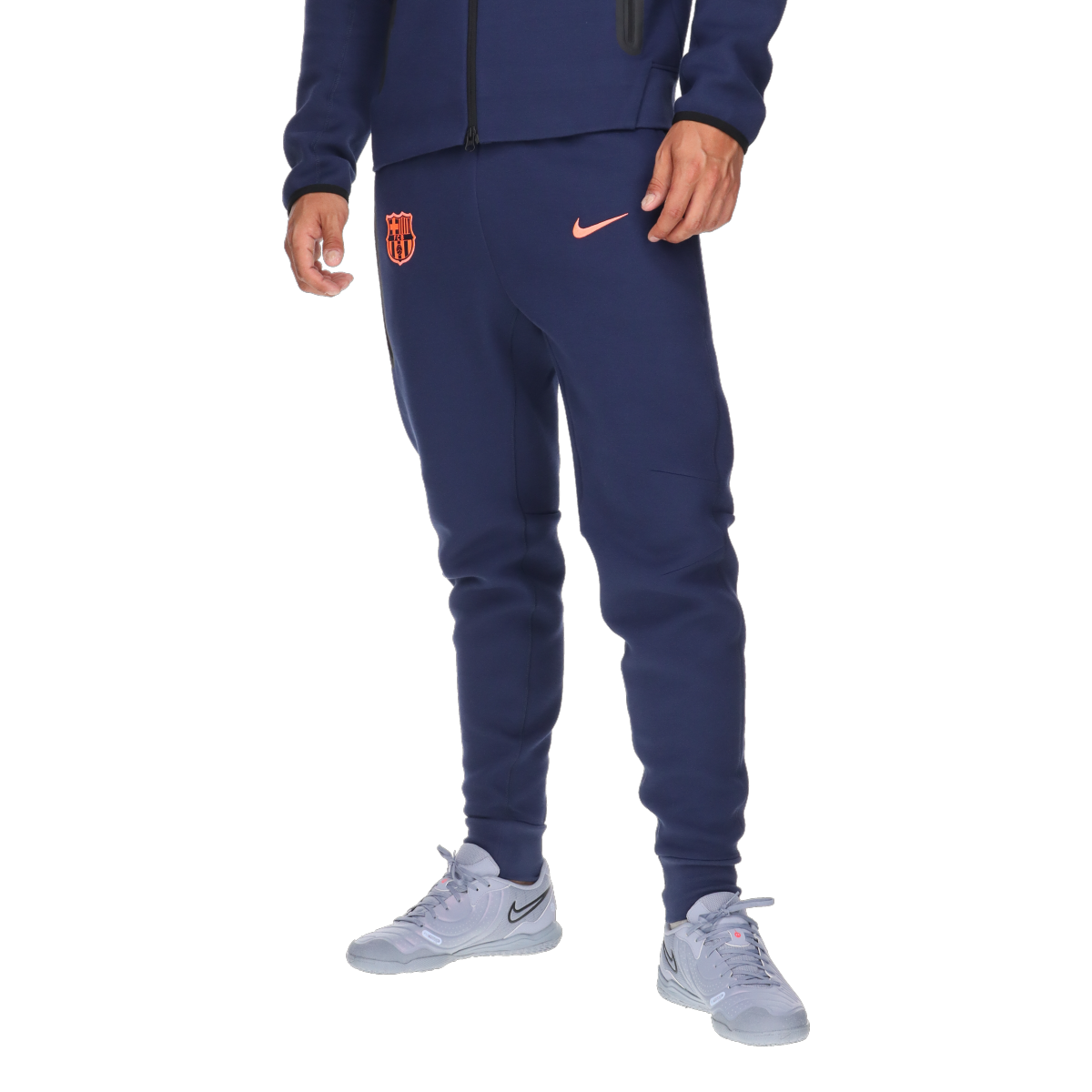Tepláky Nike FC Barcelona TECH FLEEC JOGGER PANT 3R Navy | HQ1901-410, 0