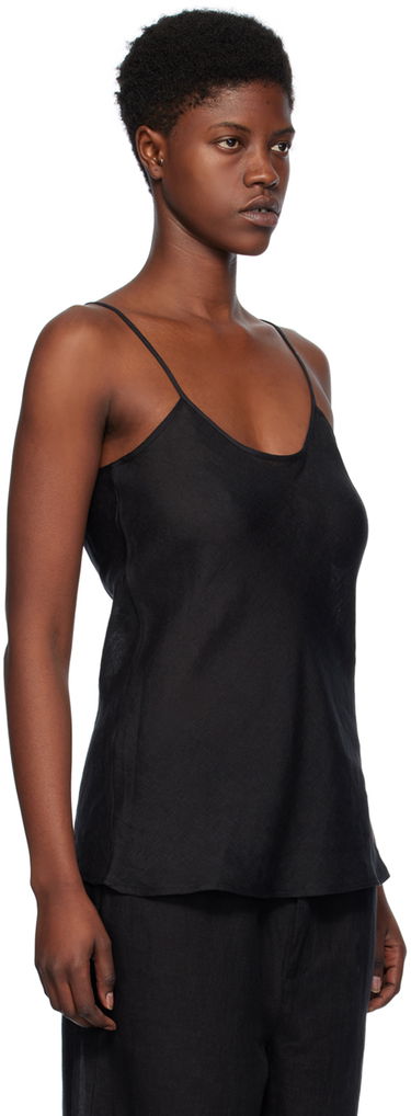 Tielko Baserange Dydine Black Camisole Top Čierna | TODY-SL-000, 4
