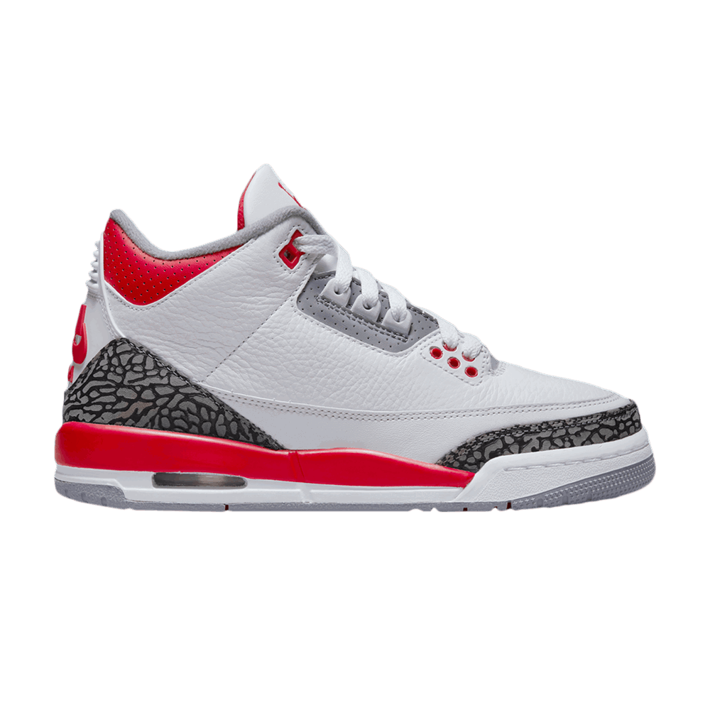 Tenisky a topánky Jordan Air Jordan 3 Retro "Fire Red" 2022 GS Biela | DM0967-160, 0