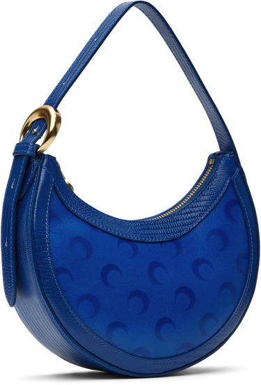 Kabelka Marine Serre Marine Serre Moon Airbrushed Leather Eclips Mini Bag Modrá | WBA002A CLEA0053, 1