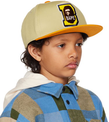 Šiltovka BAPE BAPE Kids Patched Cap Béžová | 001CPJ303001K, 1