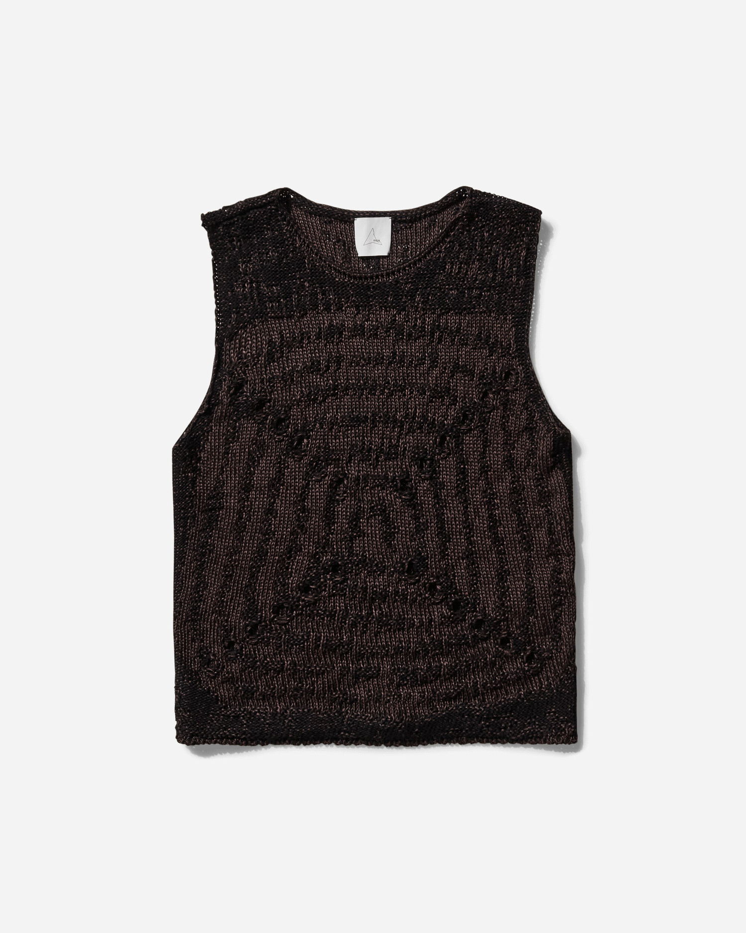 Sveter ROA Vortex Knit Vest Hnedá | RBMW0374YA41 BLK0040, 0