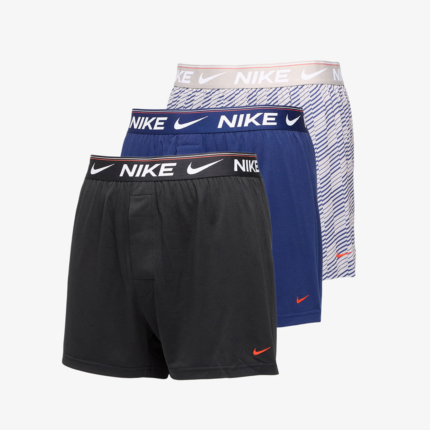 Boxerky Nike Ultra Comfort Boxer Briefs, 3-Pack Rôznofarebný | 000PKE1262-2U8, 0