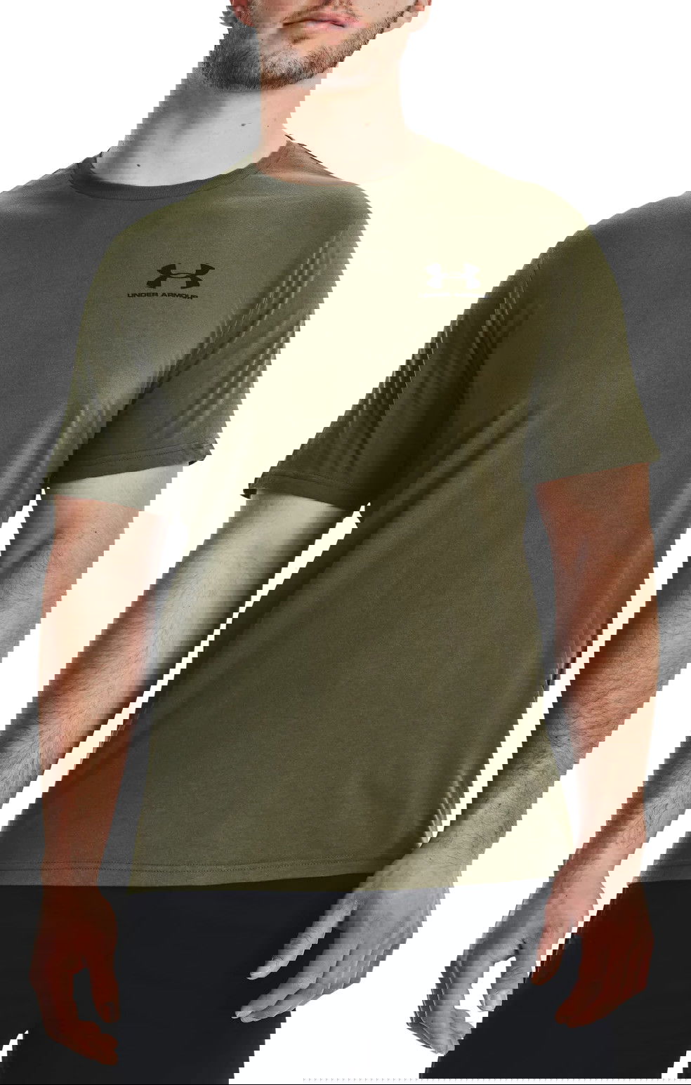 Tričko Under Armour Sportstyle Zelené | 1326799-392, 0