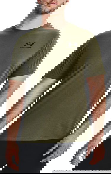 Tričko Under Armour Sportstyle Zelené | 1326799-392, 0