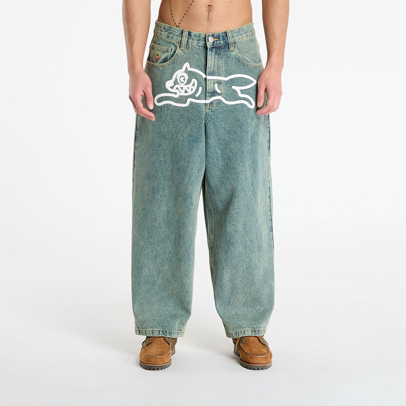 Džínsy BILLIONAIRE BOYS CLUB Icecream Running Dog Triple Scoop Denim Pant Vintage Wash 34 Modrá | ICD25205 Vintage Wash
