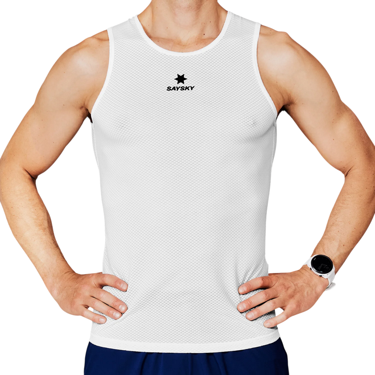 Tielko Saysky Saysky Mesh Base Layer Singlet Biela | xmrbl31c101, 0