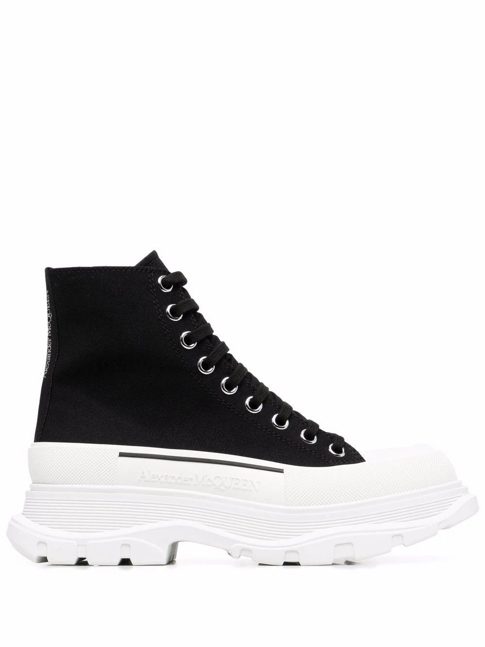 Tenisky a topánky Alexander McQueen Cotton Ankle Boots Biela | 611706W4MV21070, 0