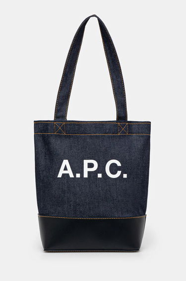 Tote bag A.P.C. Axel Small Tote Bag Modrá | CODDP.M61568.IAK, 0