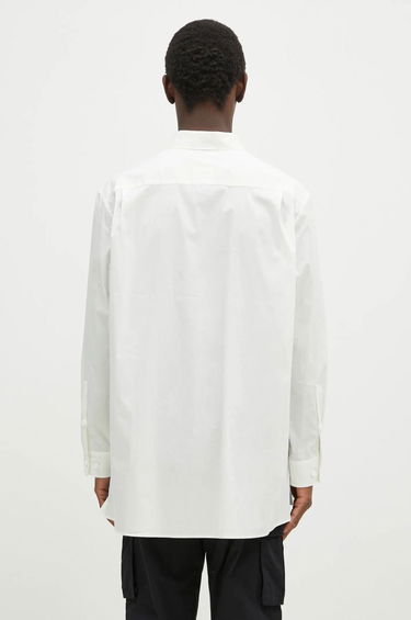 Košeľa Y-3 Y-3 Pleated Pocket Relaxed Fit Shirt Biela | JL6665, 2