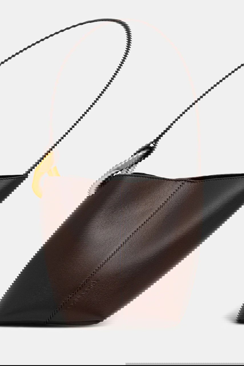 Kabelka JW Anderson JW Anderson The Jwa Corner Small Bucket Bag Hnedá | HB0740.LA0232, 0