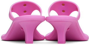 Starostlivosť o obuv Versace Versace Pink Alia Rubber Thong 55 Heeled Sandals Ružová | 1020961_1A10983, 1