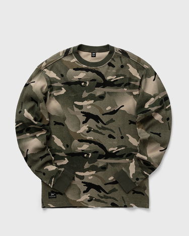 Tričko Patta DIGI WAFFLE LS TEE Hnedá | POC-SPRAY-CAMO-AOP-WAFFLE-LST-001, 0