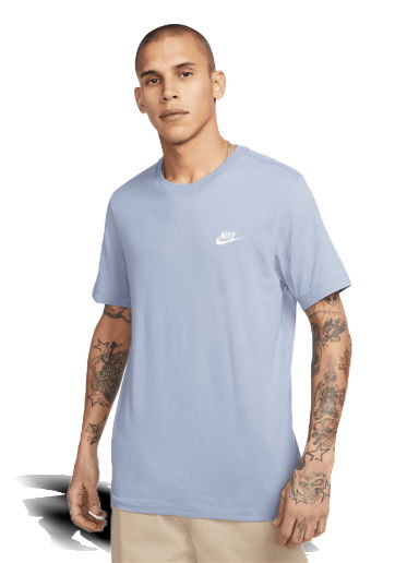 Tričko Nike Sportswear Club Tee Modrá | AR4997-493