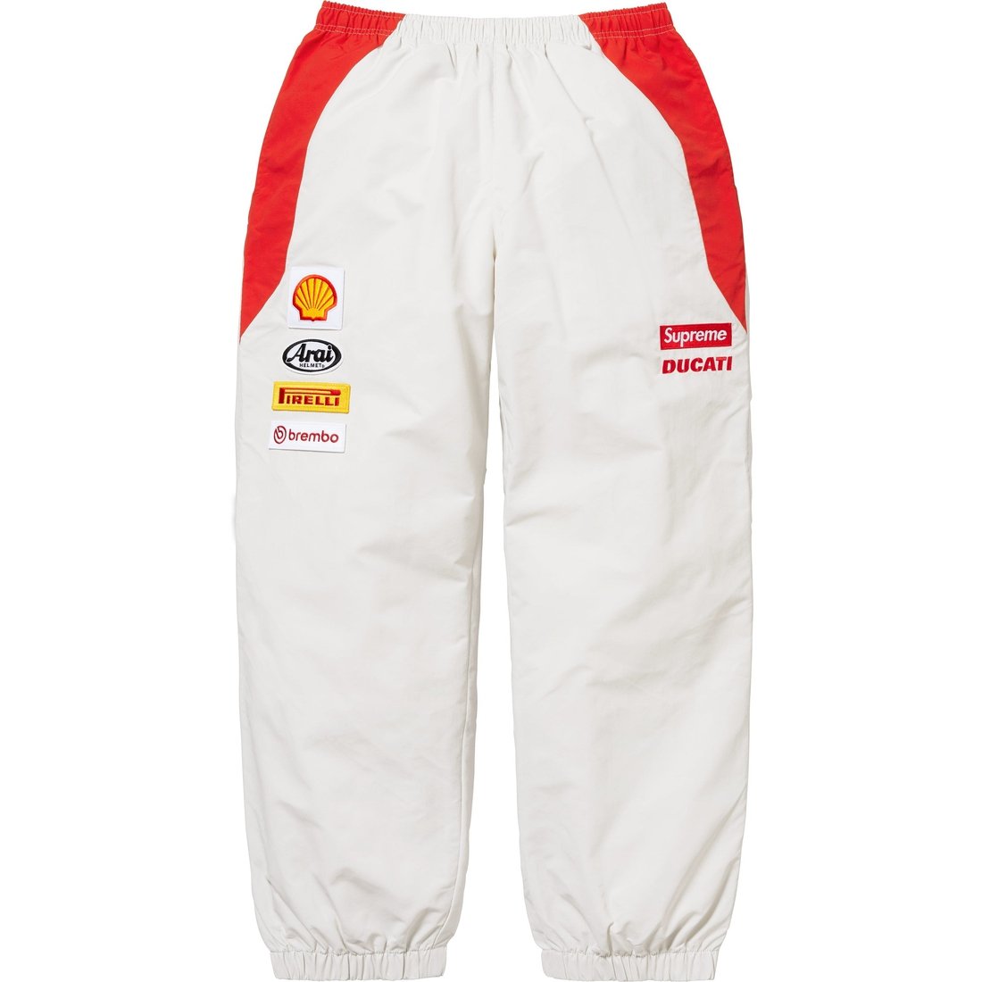 Tepláky Supreme Supreme x DUCATI Track Pants Biela | SUP-SS24-278, 0