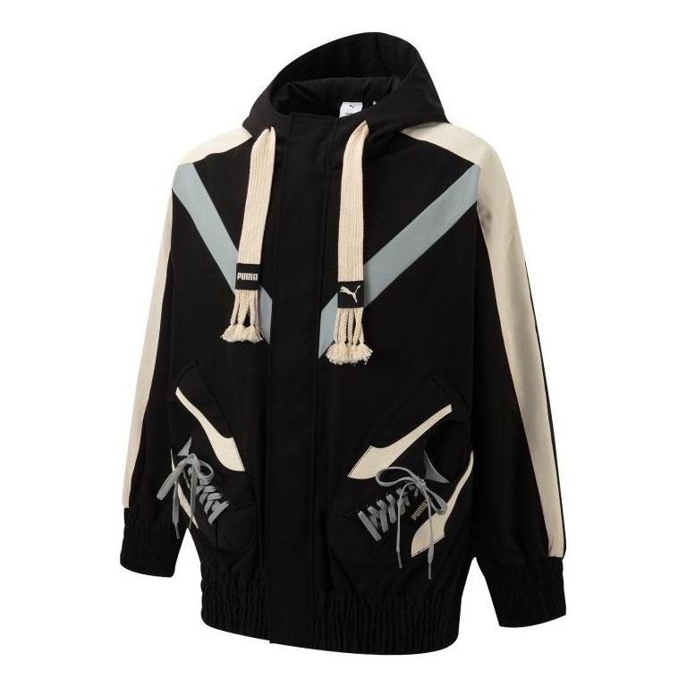 Parka Puma Staffonly X Monopoly Logo Jacket Čierna | 539895-01