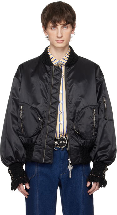 Bomber bunda Chopova Lowena Chopova Lowena Slash Bomber Jacket Čierna | 5176, 0