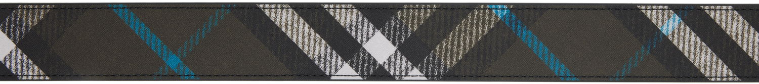Opasok Burberry Burberry Check Faux-Leather Belt Zelené | 8104850, 1