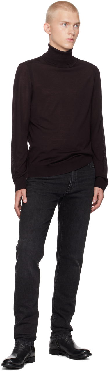 Sveter Paul Smith Paul Smith Roll Neck Turtleneck Hnedá | M1R-565X-M02093-59, 3