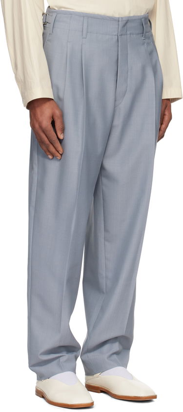 Nohavice LEMAIRE Lemaire Pleated Trousers Čierna | PA1169 LF414, 4