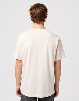 Tričko Wrangler Wrangler Frame Logo T-Shirt Béžová | 112350523:XXL, 1