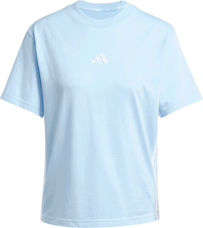 Tričko adidas Originals Essentials 3 Stripes T-Shirt Modrá | je1227