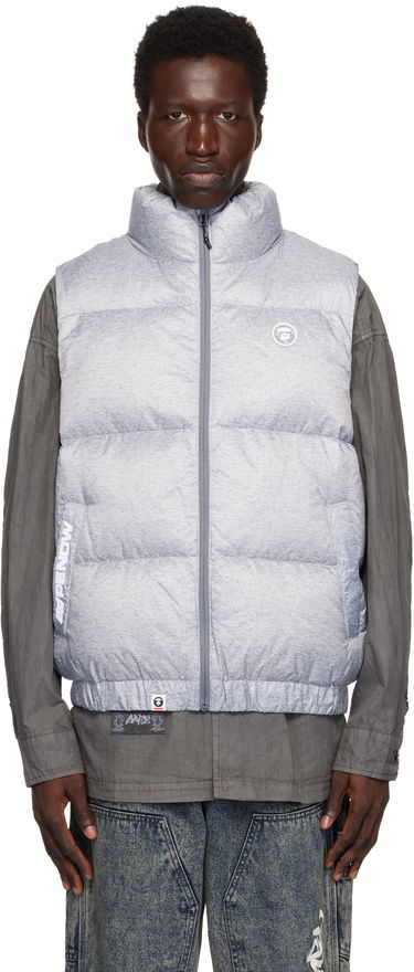 Vesta AAPE by A Bathing Ape AAPE Now Down Vest Šedá | AAPDNM7653XANGY2, 0