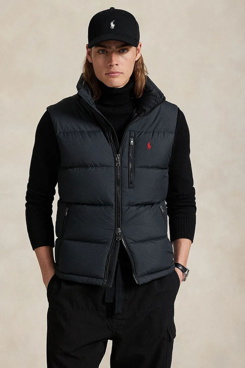 Vesta Polo by Ralph Lauren Polo Ralph Lauren Water-Repellent Down Vest Čierna | 710968283