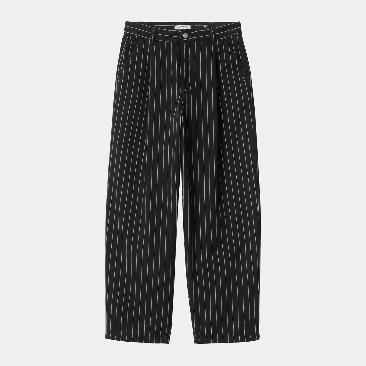 Nohavice Carhartt WIP Hendry Seaton Stripe Pants Čierna | I034835_23, 1
