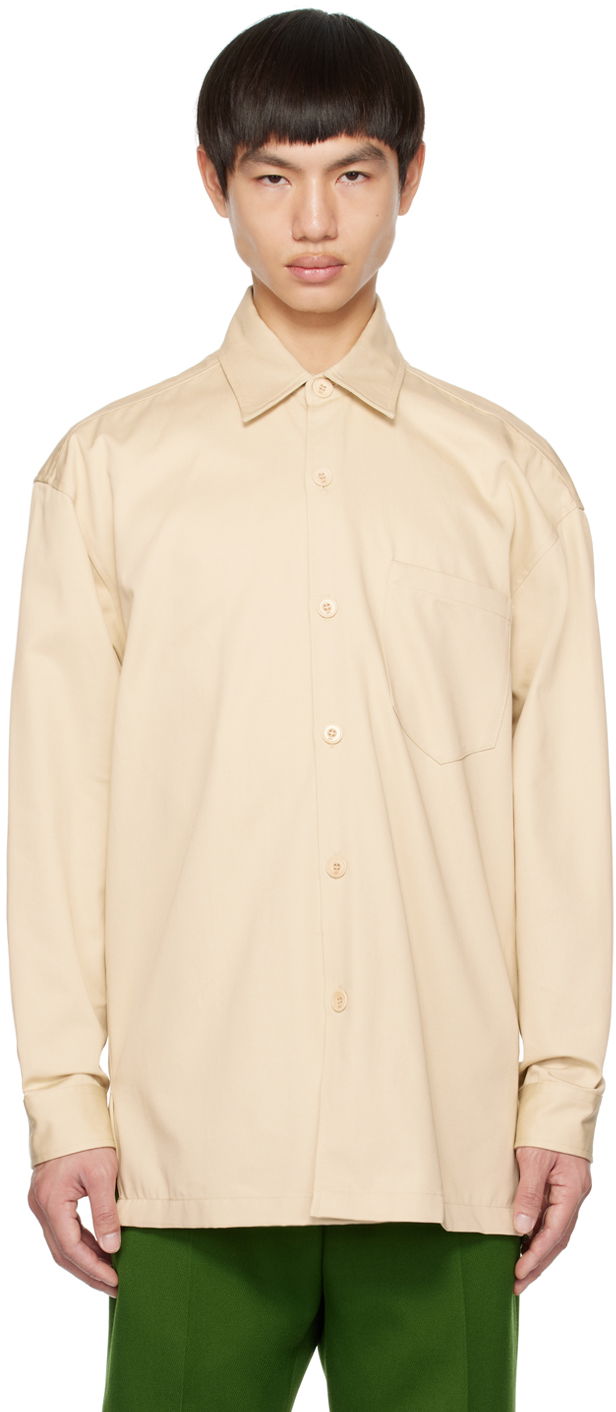 Košeľa AMI Shirt Béžová | UJK220.CO0020, 0