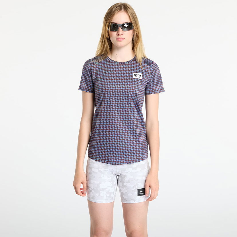 Tričko Saysky Houndstooth Combat T-Shirt All-Over Print Rôznofarebný | OWRSS31C1047