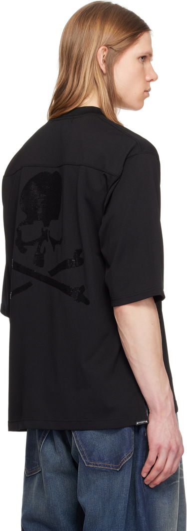 Tričko Mastermind WORLD MASTERMIND WORLD MW Football V-Neck Jersey Čierna | MW25S14-TS023-603, 2