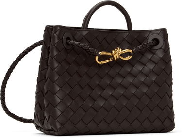 Taška cez rameno Bottega Veneta Green Small Andiamo Top Handle Bag Čierna | 766014 VCPP1, 4