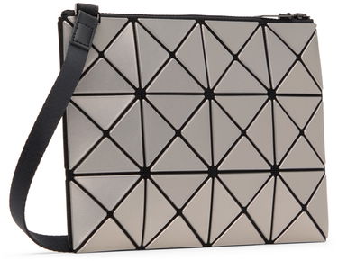 Taška cez rameno BAO BAO ISSEY MIYAKE Geometric Pattern Metallic Crossbody Bag Šedá | BB46AG626, 2