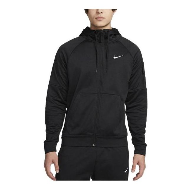 Mikina Nike Therma Fit Full Zip Hoodie Čierna | DQ4831-010