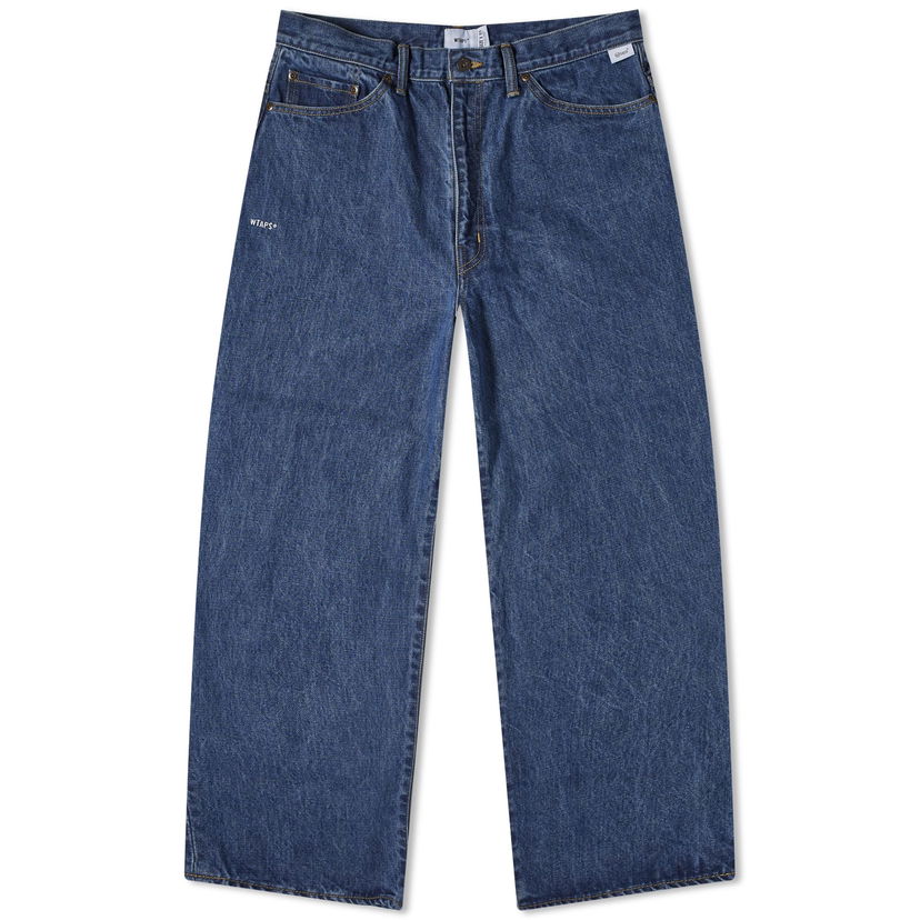 Džínsy WTAPS 18 Loose Jeans Modrá | 241WVDT-PTM03-IND