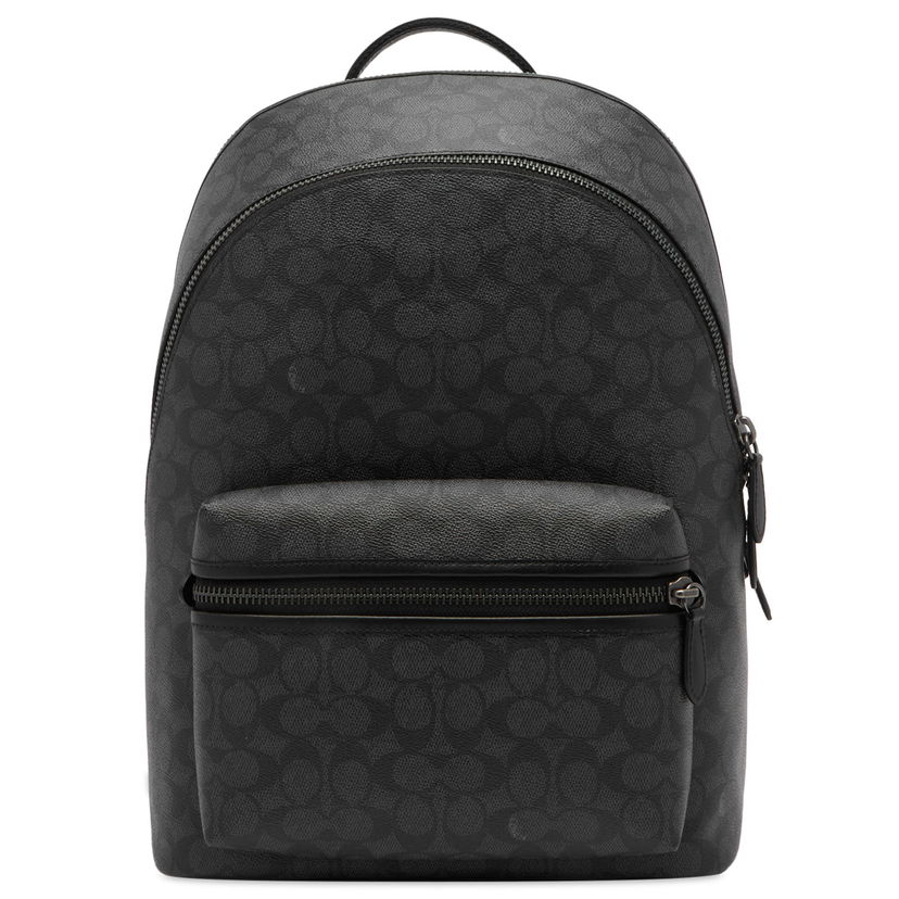 Batoh Coach Signature Leather Charter Backpack Čierna | CP159-CHR