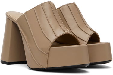 Doplnky BY FAR BY FAR Brad Heeled Sandals Béžová | 23PFBRAMTPNAP, 3