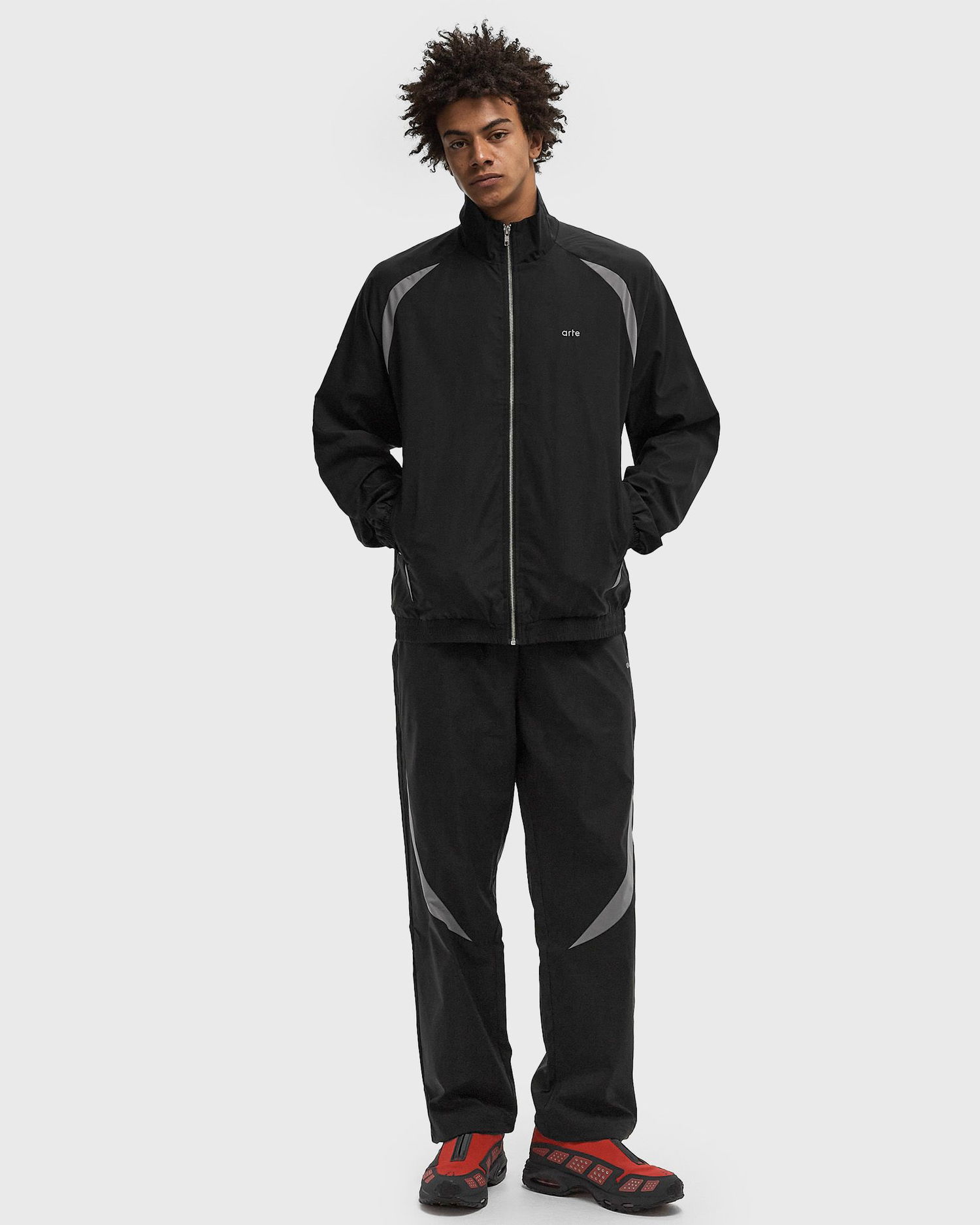 Vetrovka Arte Antwerp Contract Cut Track Jacket Čierna | AW24-049J-BLACK, 1
